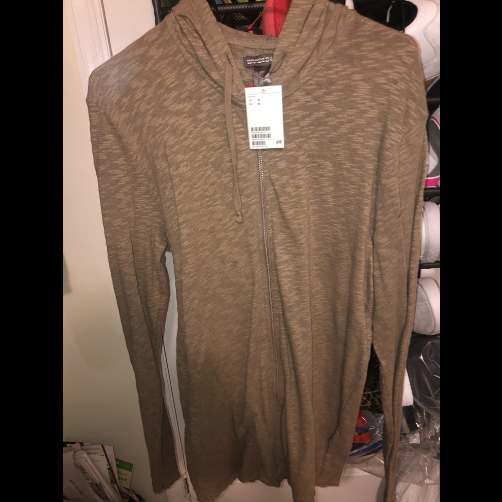 H&M Divided knit zip up hoodie